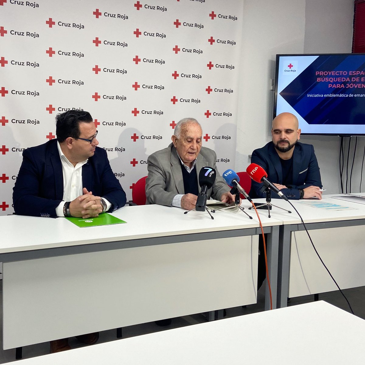 CruzRojaRioja's tweet photo. Un total de 80 jóvenes participan en el proyecto ‘Espacios de búsqueda de empleo para jóvenes’ de #CruzRoja en La Rioja, una iniciativa emblemática de emancipación juvenil apoyada por el @irjjuventud. 

#PlanEmpleoCruzRoja #OportunidadesQueCambianVidas #RetoSocialEmpresarial https://t.co/YT5sr60Xpq