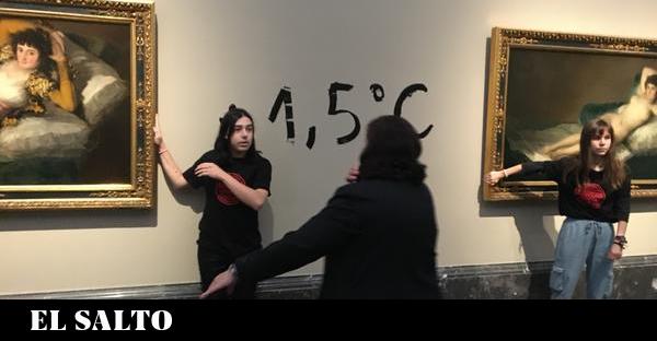 Detener a dos periodistas por fotografiar una protesta junto a dos Goyas en <a href="/museodelprado/">Museo del Prado</a> es una medida totalmente desproporcionada. Deben quedar ya en libertad y que prevalezca el derecho a la información frente a la prohibiciôn de hacer fotos en el museo. #libertadinformacion