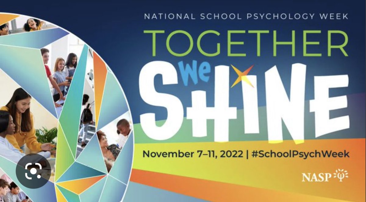 Happy National School Psychology Week! #NSPW2022