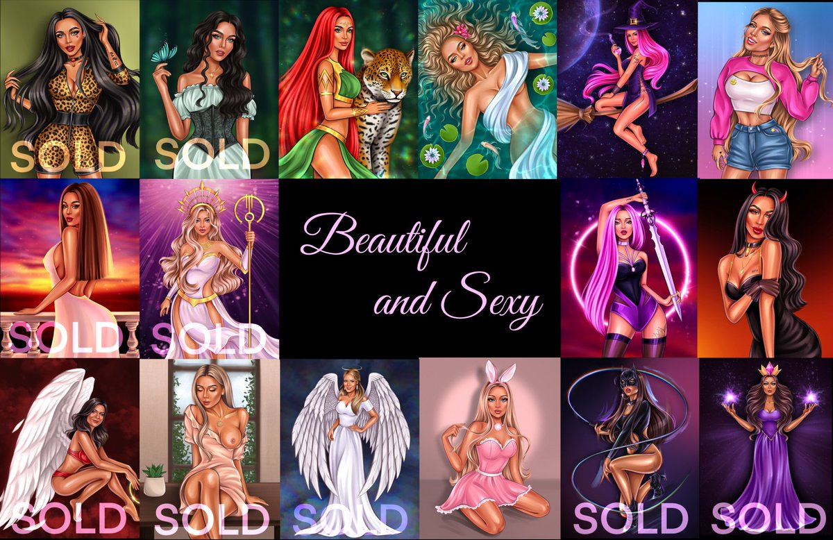 ❤️Collection “Beautiful and Sexy”
💫17 listed
💫9/17 sold
Price 0.05-0.09 ETH

This collection is dedicated to all women, each of us is unique, beautiful and sexy. Each has its own zest. Find the art that you like. ❤️

Link below👇 

#NFTs #AdelinaArty #NFTcollections #nftarti̇st