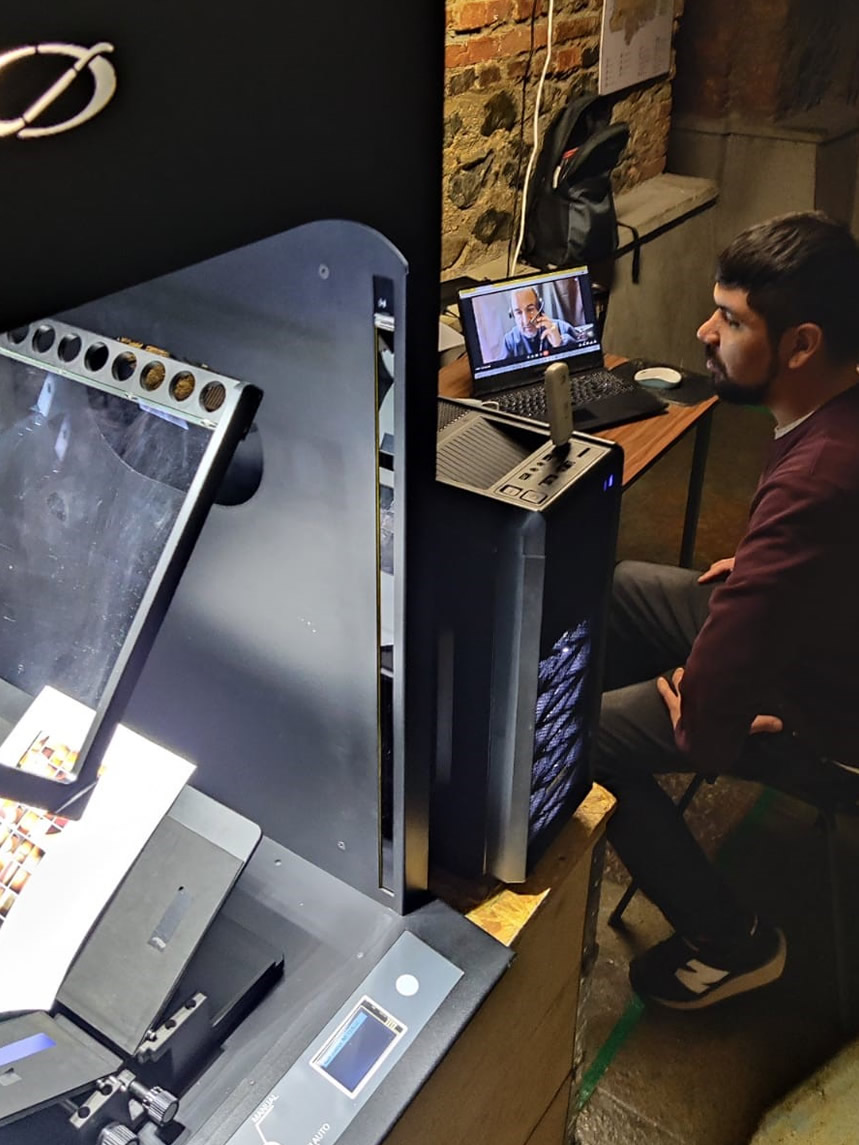 iGuana_iDM's tweet photo. Excited to share these photos from remote #Qidenus book scanner training ๐คwith our partner in Chile @MebPatagoniaSpA. Great to be working together ๐ค : https://t.co/ehWua6bEAZ
#trainingday #trainingdays #bookscanner #Digitisation #Digitalization #libraries #archives #museum https://t.co/SNlgHeWyvL