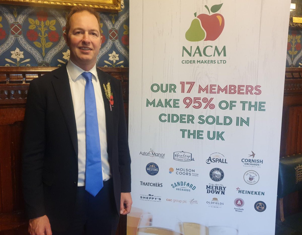 Richard Foord MP (@richardfoordld) on Twitter photo I want to thank the <a href="/NACMCiderMakers/">NACM</a> for all their hard work supporting our great cider producers. I recently met with them at a drop-in event in Parliament and found their insight incredibly useful. We must protect UK cider! I want to thank the <a href="/NACMCiderMakers/">NACM</a> for all their hard work supporting our great cider producers. I recently met with them at a drop-in event in Parliament and found their insight incredibly useful. We must protect UK cider!