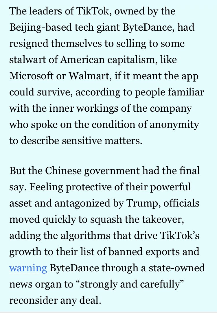 MattGertz's tweet photo. The Chinese government considering the app that provides news and information one of its “crown jewels” seems like a massive and obvious national security risk. https://t.co/78qGmPAuWW https://t.co/68kBpUyZ5o