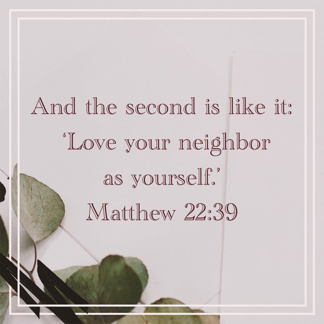 NorthrupSandy's tweet photo. Matt 22:35-39 “❤️ the Lord your God with all your heart and with all your soul and with all your mind. This is the 1st and greatest commandment. And the 2nd is like it: ‘❤️ your neighbor as yourself.’ we must 1st “❤️ the Lord our God! Anything outside of God’s ❤️, is deceptive ❤️ https://t.co/hvA2pMhdds