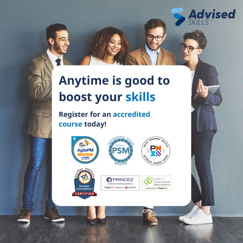 AdvisedSkills's tweet photo. 👉 Mark your place on the job market
👉 Be confident in everyday tasks
👉 Develop your career
https://t.co/Uwk0aBHKrO
#advisedskills #devops #prince2 #projectmanagement #agile #leanit #agilepm #devopsintitute #apmginternational #peoplecert #pmi #pmp https://t.co/XDwhfB8uRI