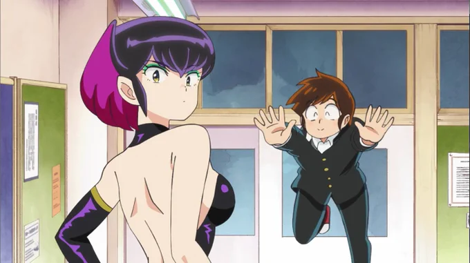 うる星やつら第四話視聴丸々一話使ってクラマ姫との契り回をやるとは贅沢で嬉しい。原作だとこれはクラマ初登場でなく中盤くらいの話だったよね。面堂が絡んだ方が面白いからか上手くシャッフルしてる。ギャグ回だけどやってる事はけっこうアダルトw 作画も良くてテンポも良い#うる星やつら 