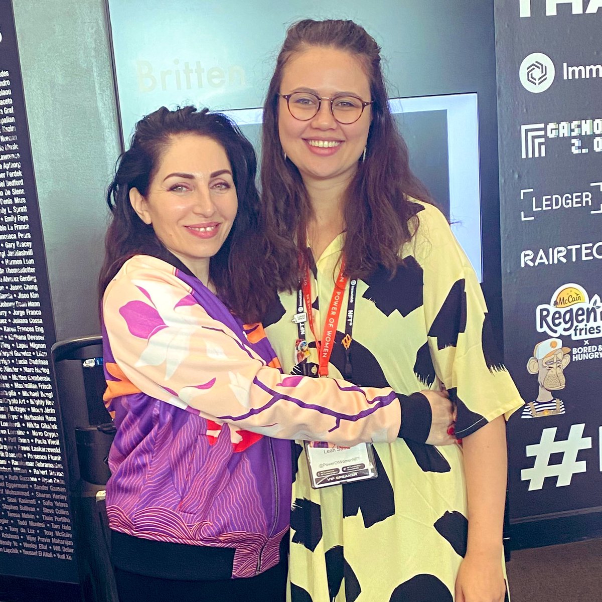 PowerOfWomenArt's tweet photo. Ok POW fam, it's time to announce not one, not two, but THREE winners of our bomber jacket photo competition at #NFTLondon2022! 🚀

@PhoePhoePhoenix, @CHarroeArts &amp; @SarahKessling, you are all incredible. POWER PASSES have just landed in your wallets! 🚀❤️‍🔥🚀❤️‍🔥🚀 https://t.co/KaaXNz3Cps