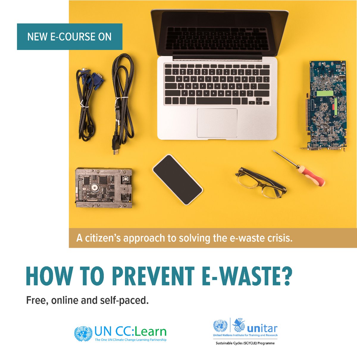 According to the Global E-Waste Monitor, USD 57 billion worth of materials, like aluminum and copper could be recovered from old electronic devices. At #COP27, will leaders discuss circularity as a way forward?

Learn how they could tap this opportunity👇 
unccelearn.org/course/view.ph…