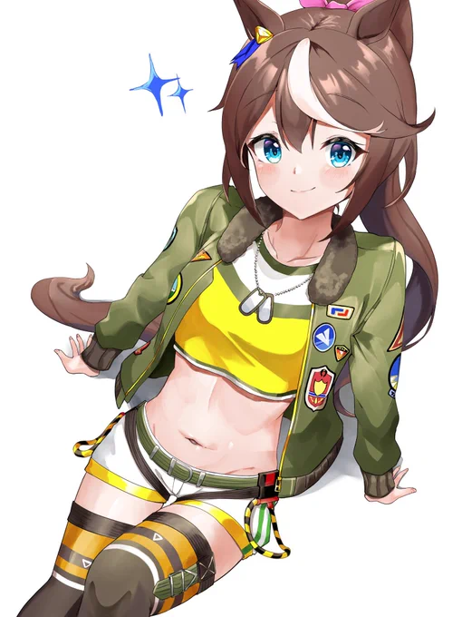 健康的なお腹が好きです #いいおなかの日 #ウマ娘 