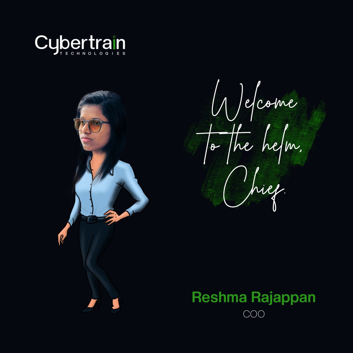 Cybertraintech's tweet photo. We are thrilled to have the opportunity to work with and learn from you. Your depth of expertise will be extremely valuable to the organization. Welcome on board, Chief.
.
#cybertrain #teamcybertrain #welcome #consultingcompany #COO #globaladvertisingsolution #digitalmarketing https://t.co/oSwtjlAG3q