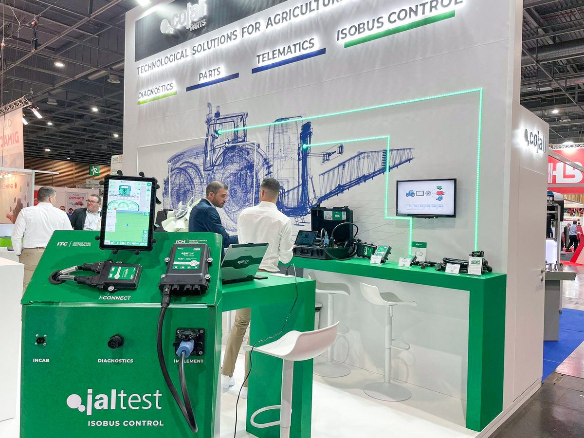 CojaliParts's tweet photo. 🚜👏🏼 @sima_paris is here!
📌🇫🇷 Paris, France
📍 Hall 5B – Stand D068
📆 From 6 to 10 November.
💪🏼😎 Our team is ready to show you Cojali Parts' latest innovations in cooling systems for #AgriculturalEquipment… and much more!
#SIMA #SIMA2002 #SIMAParis #CojaliParts https://t.co/f874MeKl8i