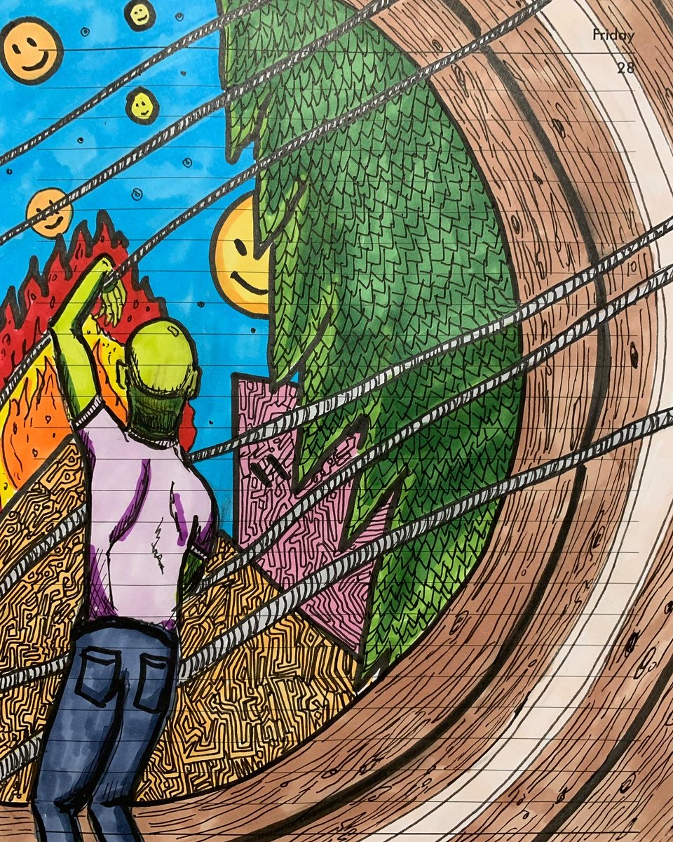 Yanni459's tweet image. part 2... see previous tweet #promarker #comicbookart