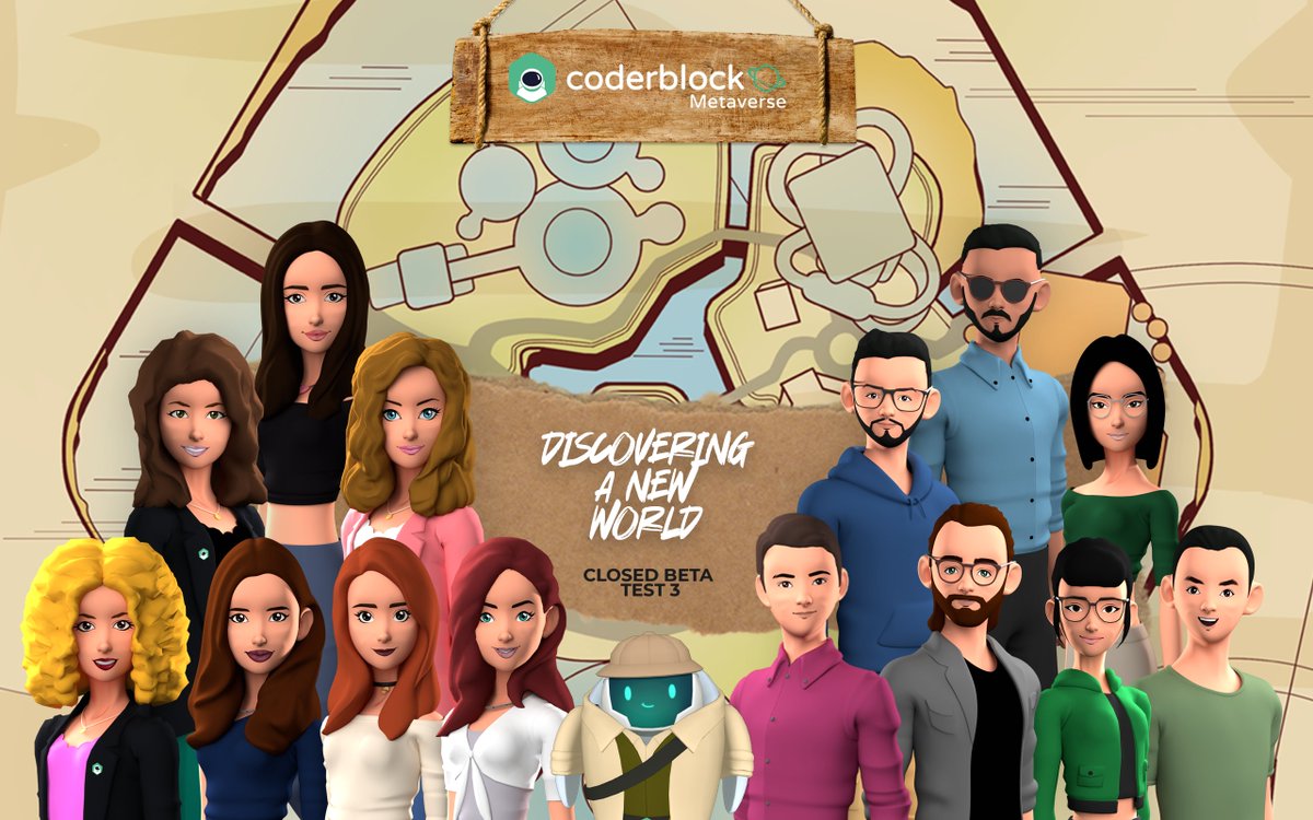 coderblock's tweet photo. We canโt wait for the #CoderblockMetaverse Closed Beta - Test 3 this afternoon at 16:00! โฑ๏ธ
โจOur beta-tester will come back to explore Hexagon Plaza and they will be able to get a sneak peek of the #LandArea.
Wait are you waiting for? Join our Discord ๐๐ผ https://t.co/r3rbOdlTVu https://t.co/FBQTvnKxGK