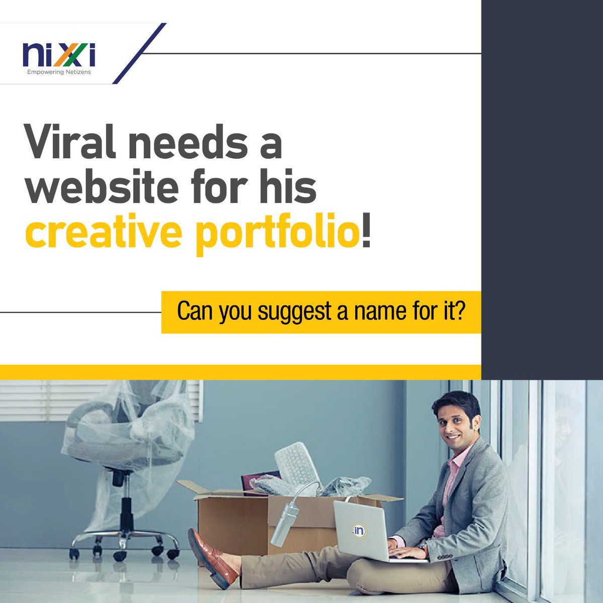 inregistry's tweet photo. Suggest the best domain name for my website and help me reach my desired audience. 

#dotINdomain #NIXI

Visit https://t.co/LApNDPM4Zb now! https://t.co/oDXY2kkOPN