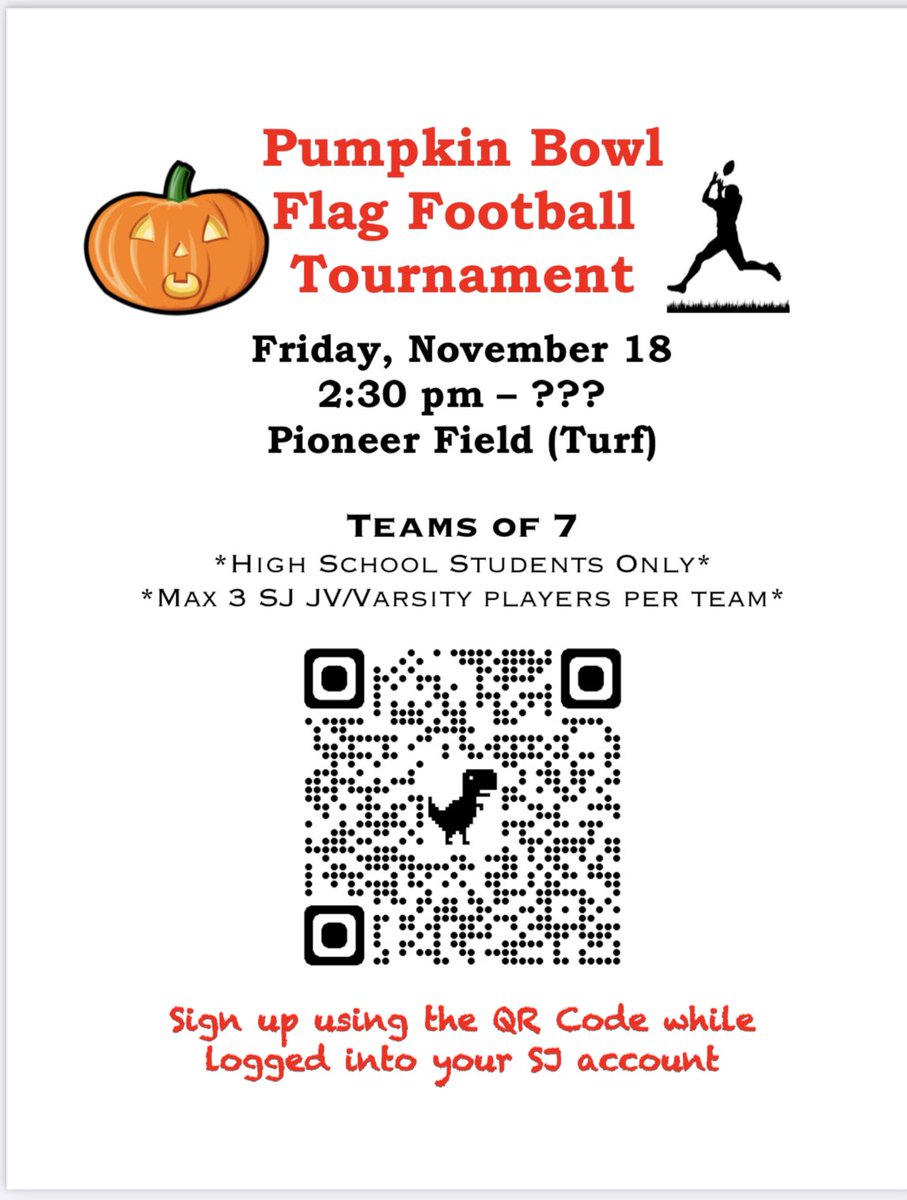 SJ high school students: Sign your squad up today!