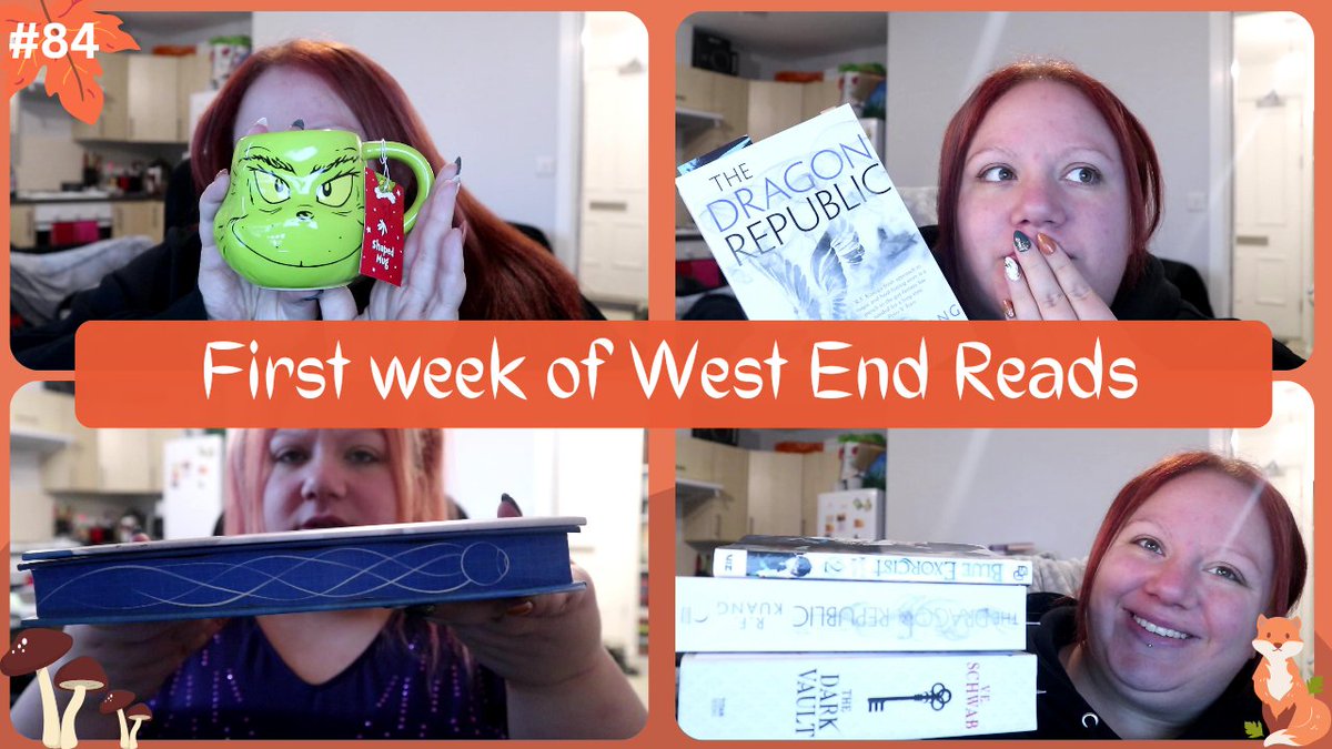 This week's vlog is up

First week of <a href="/west_end_reads/">West End Readathon</a> and <a href="/ouareadathon/">Once Upon A Readathon</a> 

youtu.be/vxtYvIyLsLc