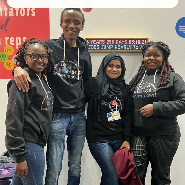 Climate_Sharon's tweet photo. Amazing young people pushing the Agenda of Climate Justice #ldyc @lossdamageyouth https://t.co/aNWX4XFQI7