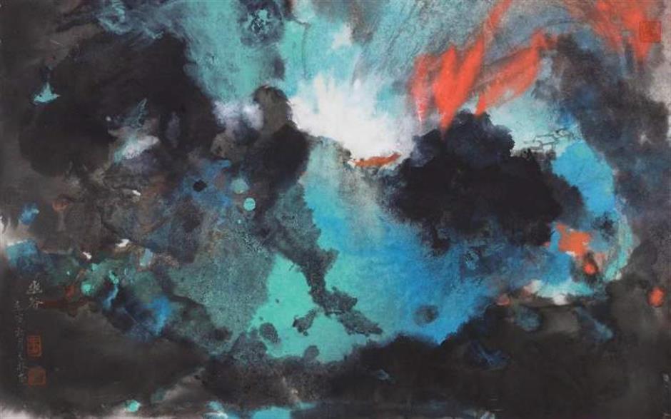 shanghaidaily's tweet photo. The Liu Haisu #Art Museum is hosting the "5th Chinese #SplashColor Painting Biennale" until November 27.
The biennale now serves as a showcase for the most recent splash-color paintings created by a group of #Chinese #artists. https://t.co/nrfy705yL9 https://t.co/Yut6e9ICKA