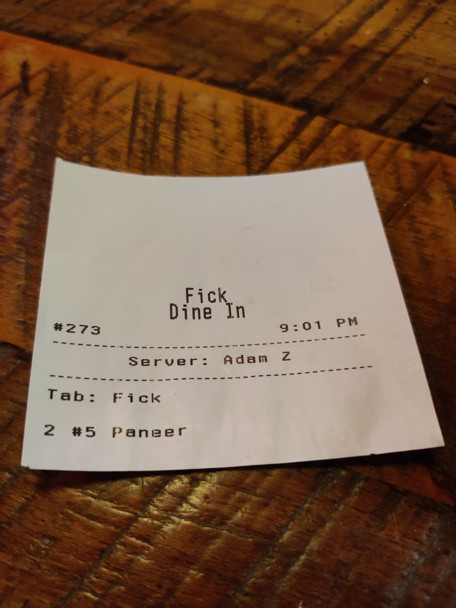 napalmboi's tweet image. Seems my name is having its latest iteration at the counter! 10/10 for ingenuity #brownproblems