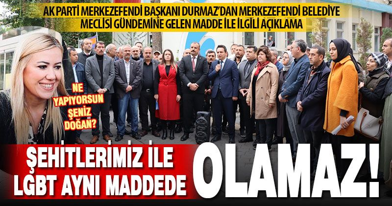 Merkezefendi’de @AkPartimer ve MHP’den “şehitler ile LGBT aynı maddede olamaz” tepkisi <a href="/akmerkezefendi_/">AK Parti Merkezefendi</a> <a href="/avFatihDurmaz20/">Av.Fatih Durmaz 🇹🇷</a> <a href="/denizlihabercom/">Denizli Haber</a> #denizli #denizlihaber
denizlihaber.com/politika/akp/m…