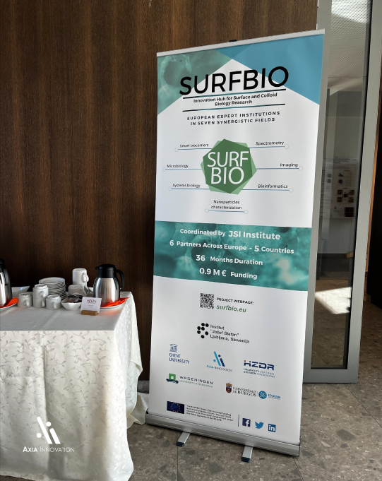 AxiaInnovation's tweet photo. Pozdravljena Ljubljana ๐ธ๐ฎ! First Physical @SurfBio_Hub #Innovation Hub ๐ก๐ข project meeting! @AxiaInnovation assists @JSI_SLO , among others, with the strategic roadmap for the Hub.
More ๐ https://t.co/5FFWRu2FTh
#MicroTechWeek #H2020 #GREENER #SURFBIO #circulareconomy https://t.co/xU9M2JL1Zj