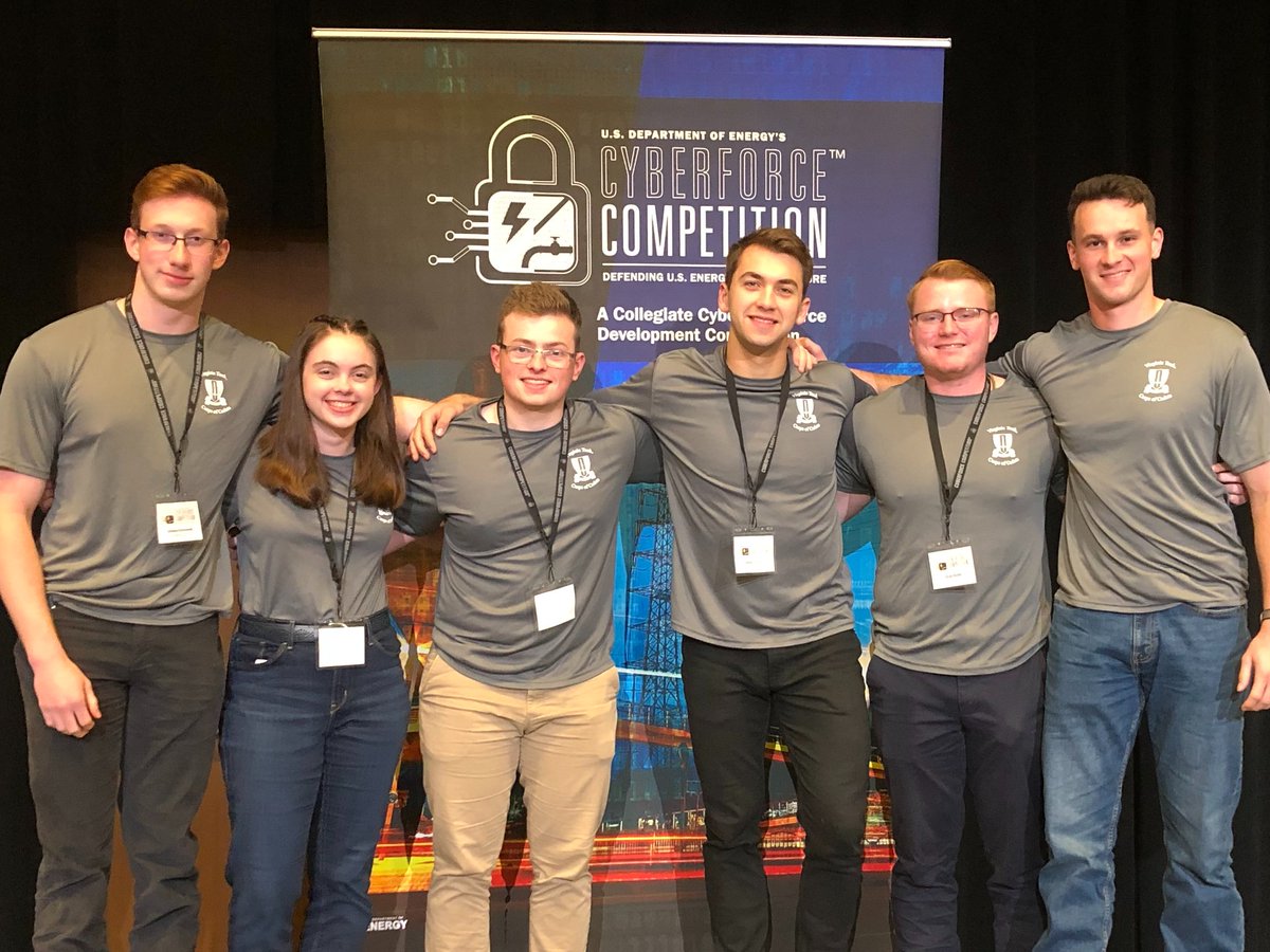 The VTCC Cyber Team competed in the Department of Energy's CyberForce event  Nov 4-5 and placed 22nd out of 141 teams from other colleges, industry, and security researchers. During the event, they defended their network from attacks while addressing anomalies. Job well done! 👏