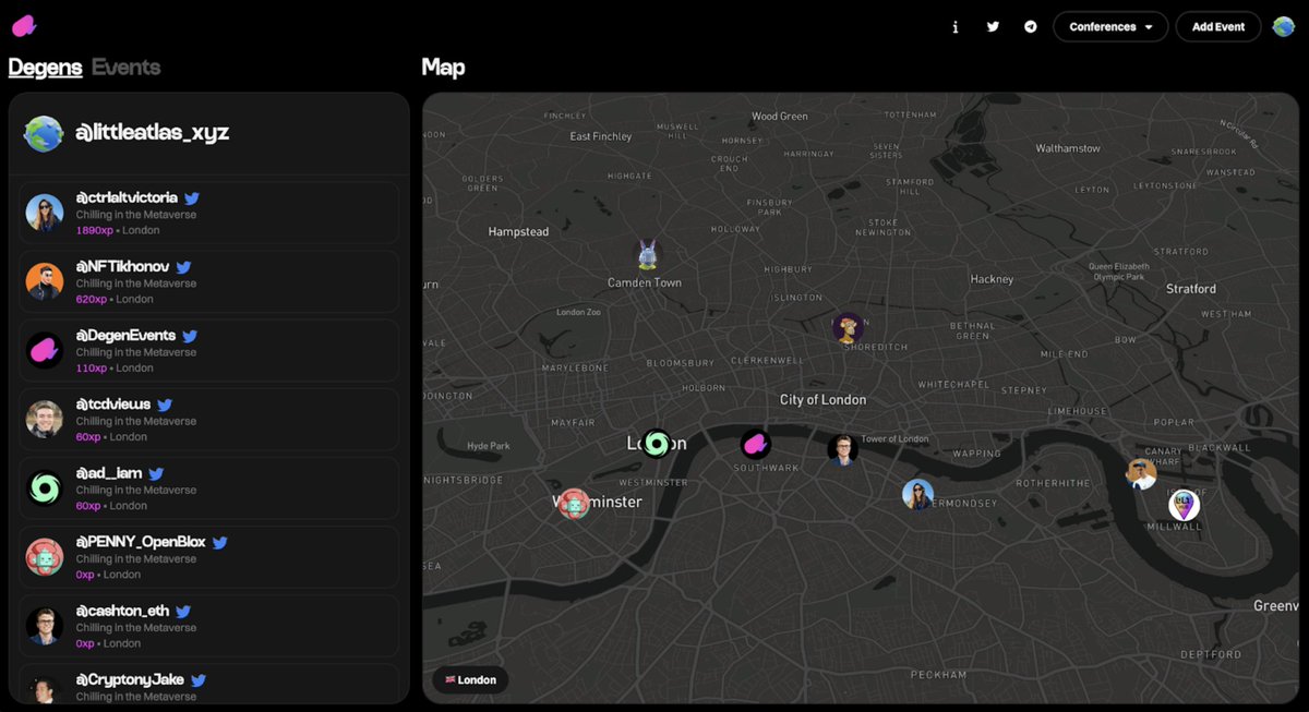 Degen Events 🪦 👉 Little Atlas 🐣 tweet media