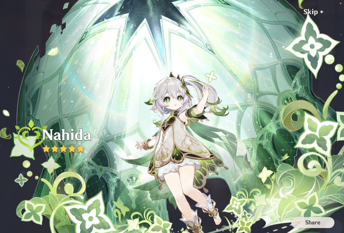 It’s been awhile genshin twt! I got nahida 🤩