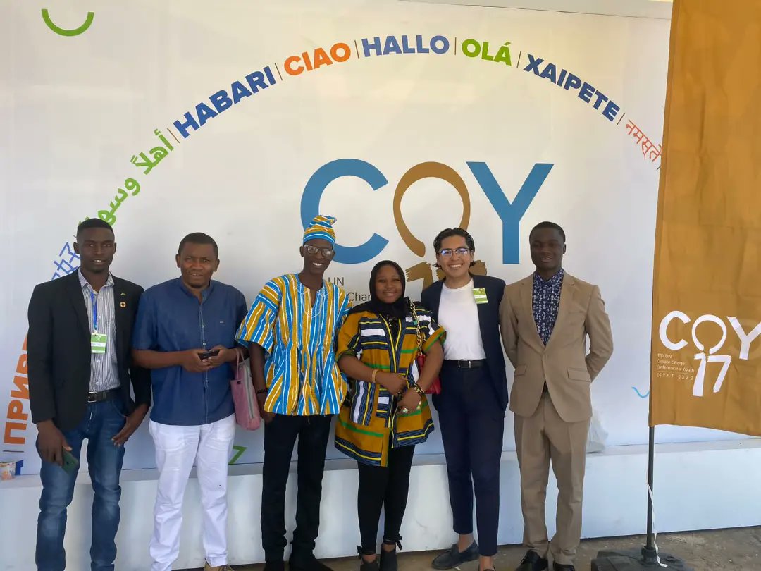 ilead4africa's tweet photo. #COP27 has officially commenced and we are glad to have our Admin Assistant @majestic_qeesha representing us at the summit in #egypt🇪🇬 This is part of our efforts in demanding for #climatejustice from world leaders.
#ilead #ileadafrica #climatechange #cop27 #iLEADer #SDGs https://t.co/95UBorxp2a