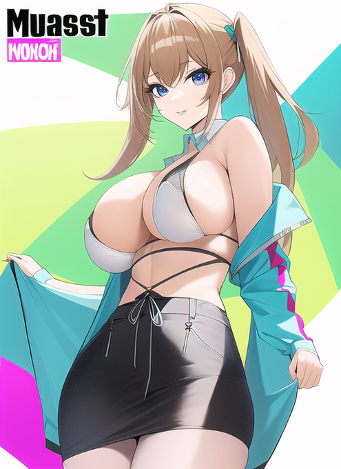 #NovelAI
i2iガチャが飽きない。 
