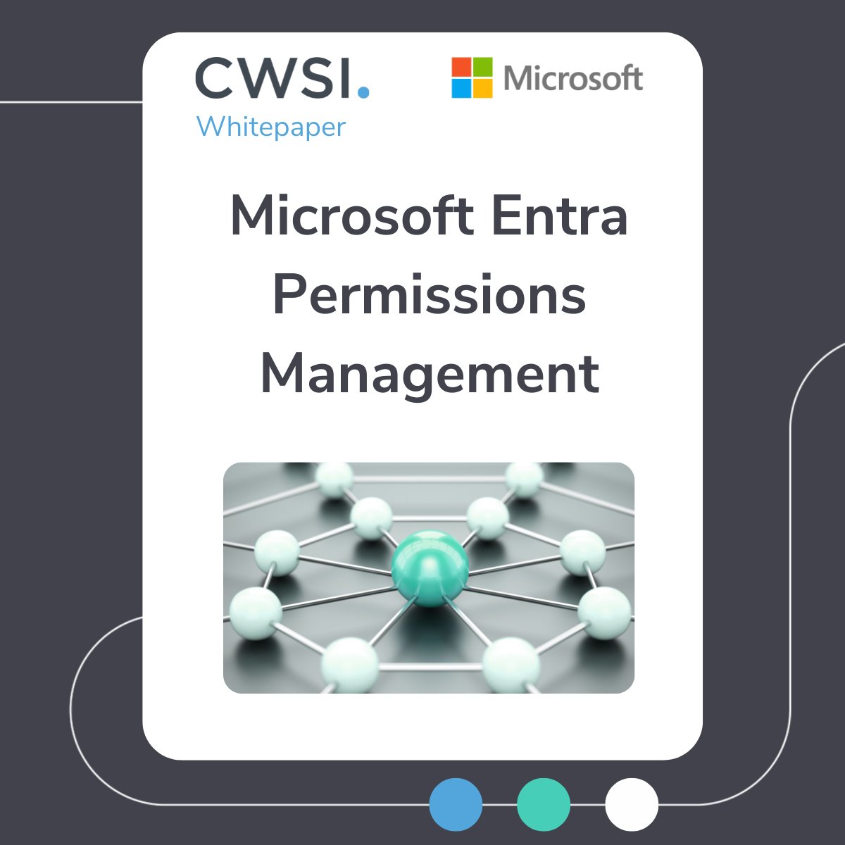 Microsoft Entra Permissions Management has one mission; to provide a single 
platform to manage permissions for any identity or resource – users and 
workloads.

Download our Entra whitepaper to discover the benefits of the solution today.
hubs.li/Q01rCvnl0
#Microsoft #IT