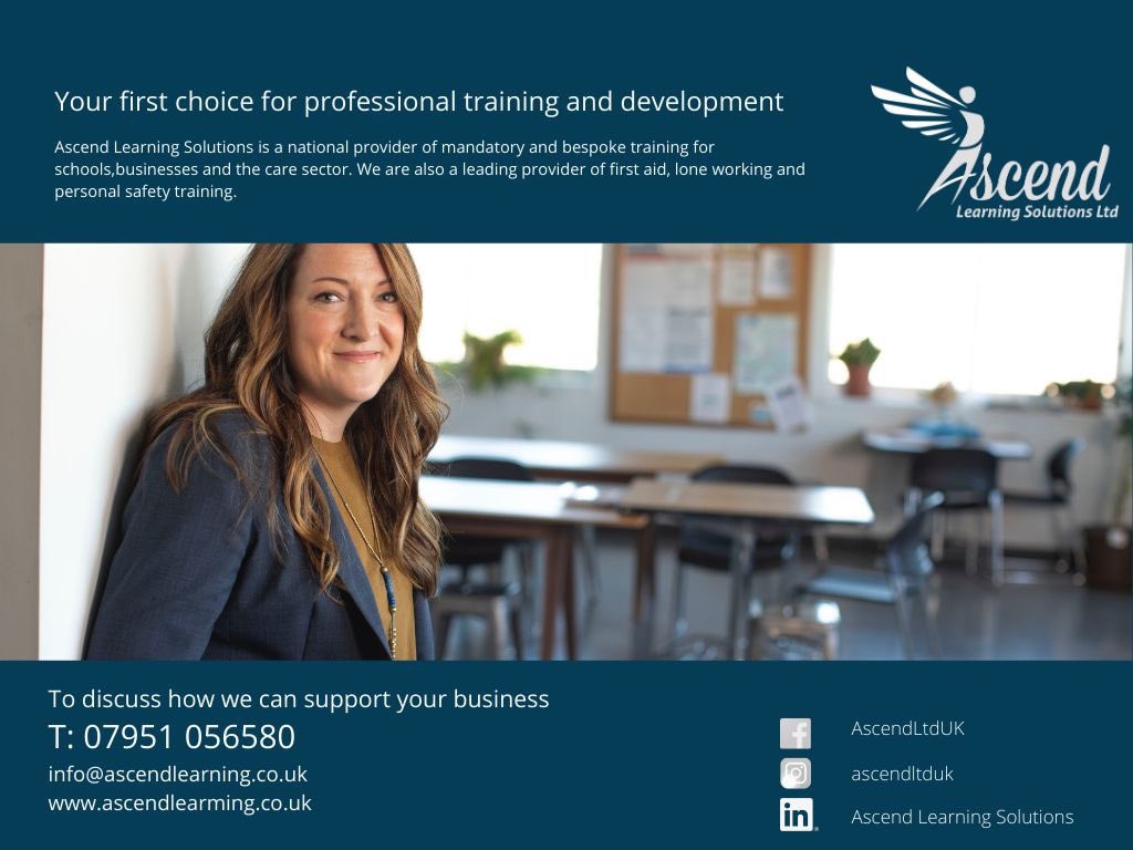 Did you know, we able to provide training NATIONWIDE to schools, businesses and the care sector! Get in touch today for a no-obligation chat and see how we can help YOU! 📲⛑🦺🗣👨‍🏫
