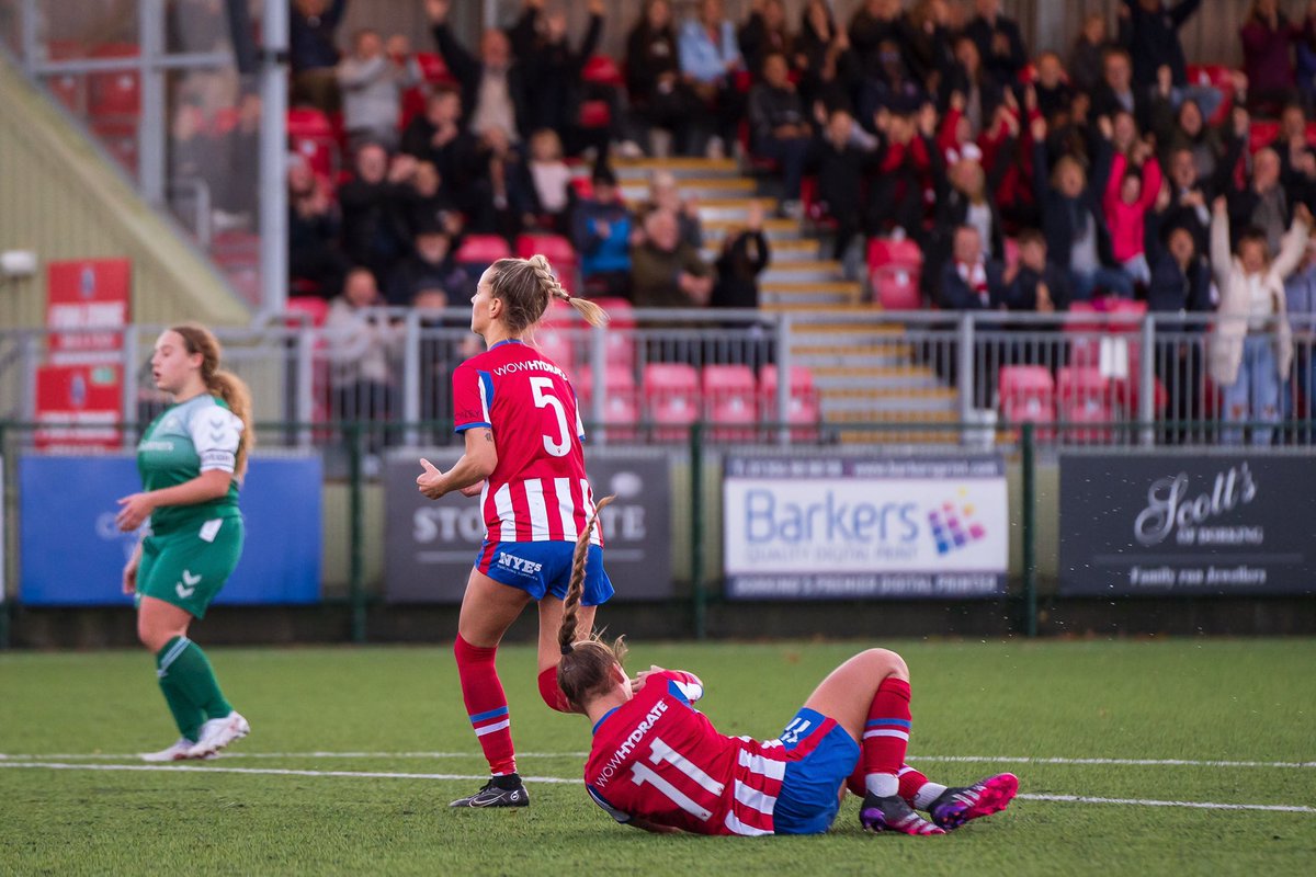 Fan numbers going UP! Thanks to all those who came down to support @DWFCLadies