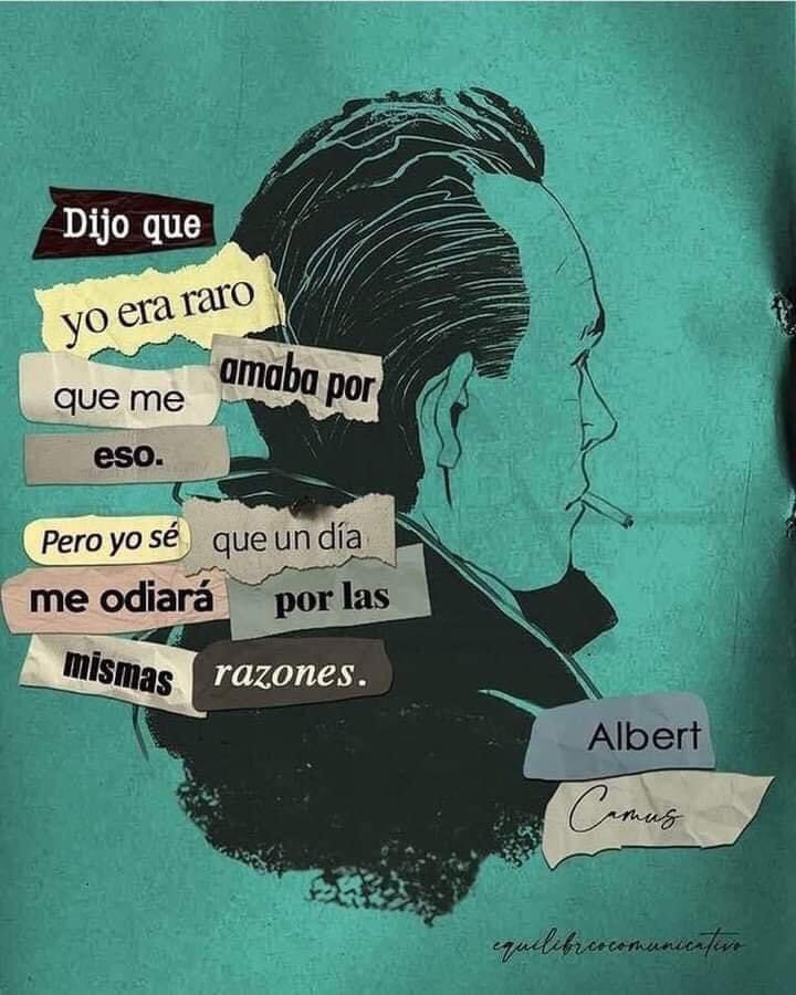 gestopoetico's tweet image. 🖌 Albert Camus