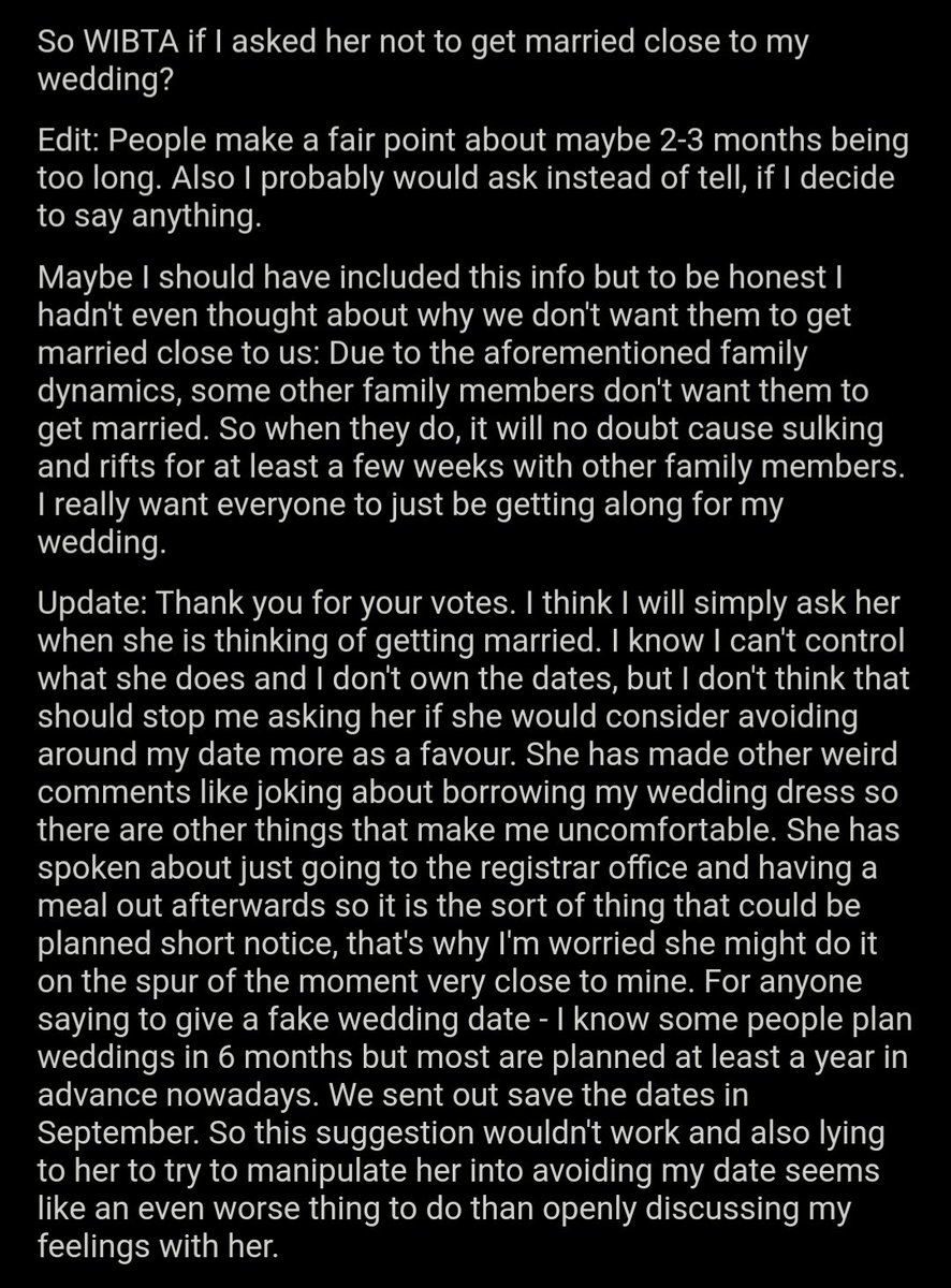 Am I the Asshole? tweet media