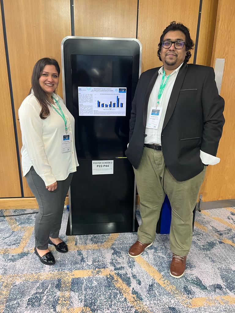 a_rahman121's tweet photo. Conference saga for CT2 begins here. Presenting what we planned in ASGBI earlier this year....
@DrAfrozaSharmin @MarwaBadawi
#networking #ALS2022 https://t.co/kcozXUVq35
