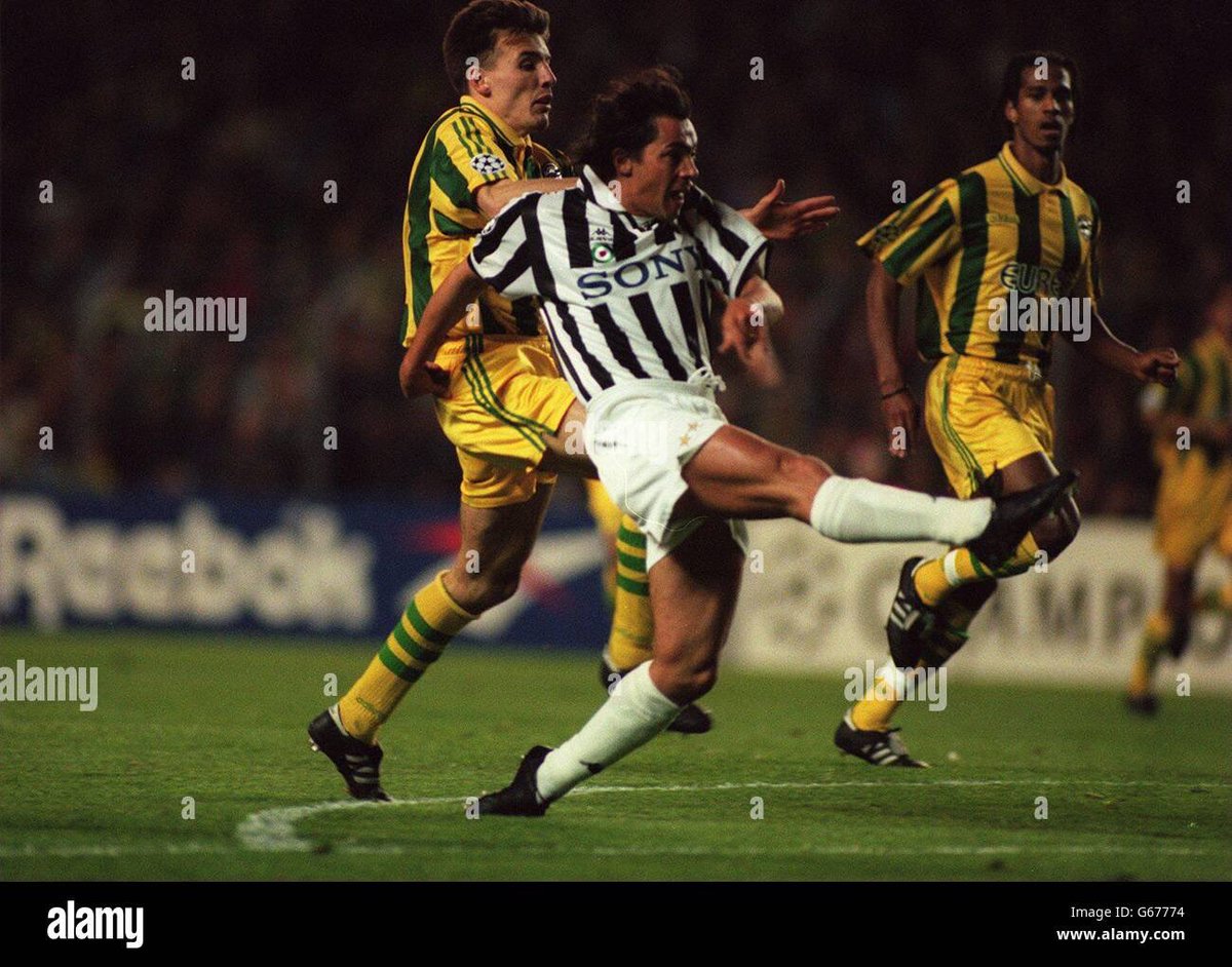 snipeter's tweet image. Ed è subito 1996 #UELdraw #Juventus #Nantes