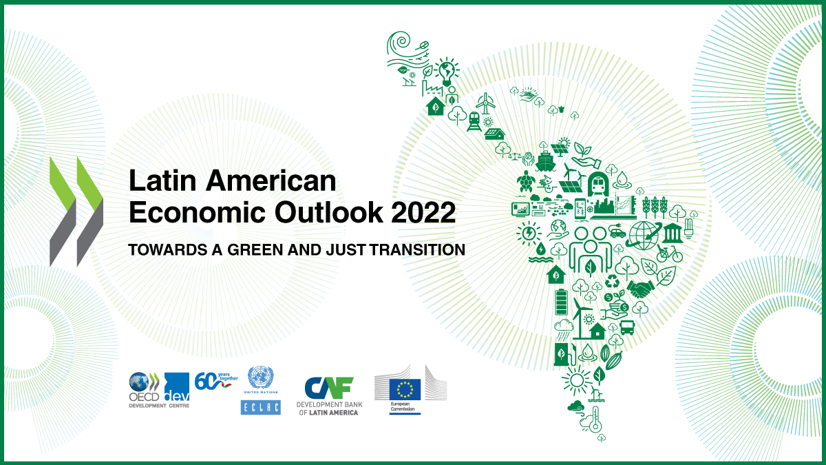 📢𝐎𝐔𝐓 𝐍𝐎𝐖: Our 2022 #LatinAmerica #EconomicOutlook! 🎉

Get your copy for the latest data and analysis on how to use the green transition to improve:

💼 jobs,
💰economies,
🤝social contracts,
𝐚𝐧𝐝 𝐦𝐨𝐫𝐞!

#OECDatCOP27 ➡️ oe.cd/LEO