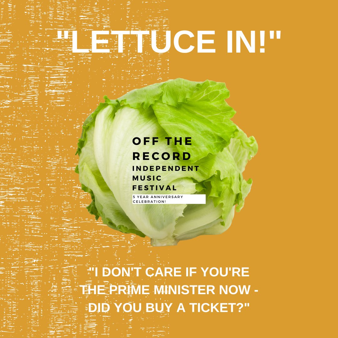 Can I recommend the group tickets for this years <a href="/OTRMusicFest/">Off The Record</a> - 5 people get in for the price of 4 and there's a lower booking fee. That's £40 for 5 people to see 20 bands each... and if you don't have a ticket you can't come in, no matter who you are 😜🥬billetto.co.uk/e/off-the-reco…