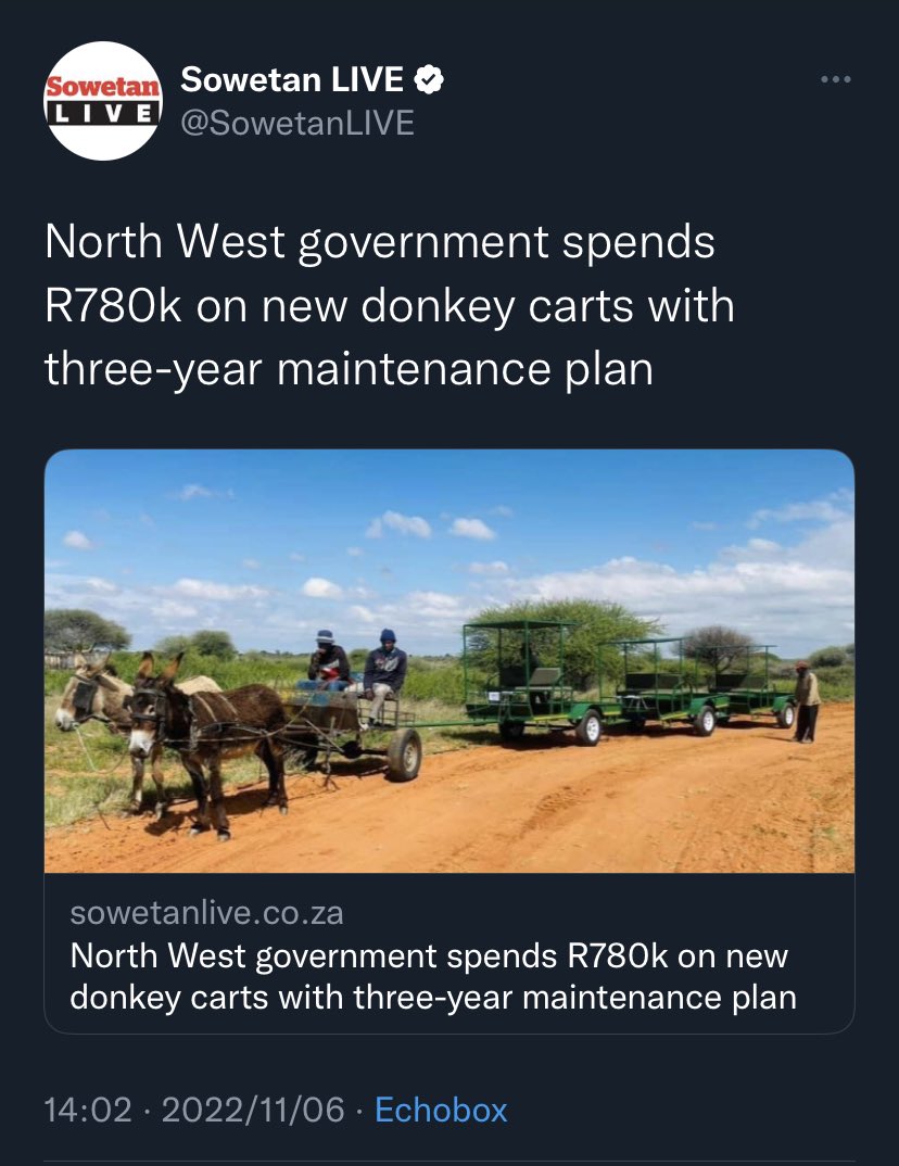 SkyeZedA's tweet photo. South Africa isn’t a serious country. https://t.co/XGZt5RgcGR