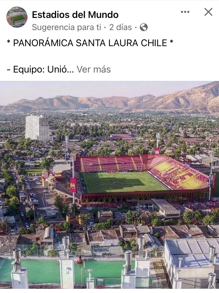 pckaba's tweet photo. Digan lo que digan La Catedral del fútbol chileno. El estadio más lindo para ver el Fútbol #VamosUE https://t.co/wEmBeGOyqP