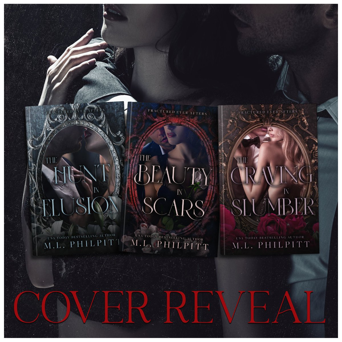 💔 𝗖𝗢𝗩𝗘𝗥 𝗟𝗢𝗩𝗘 💔

#FracturedEverAftersSeries by @mlphilpitt
#FracturedEverAftersSeriesCoverReveal
#MLPhilpitt #MafiaRomance

#TheHuntInElusion 1.10.23

#SignUp bit.ly/ReleasePromoTh…

#GR goodreads.com/book/show/6140…

Hosted <a href="/TheNextStepPR/">The Next Step PR</a>