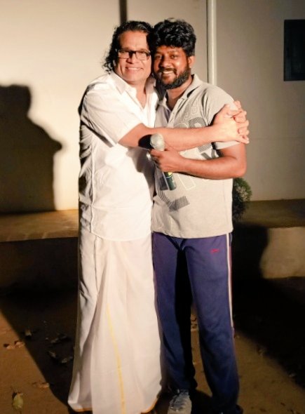 Thank you  *Hareesh Peradi* chetta for being part of #oruviralpuratchi movie <a href="/onlynikil/">Nikil Murukan</a> <a href="/PTC_Coimbatore/">punjab tamilan cineworld</a>