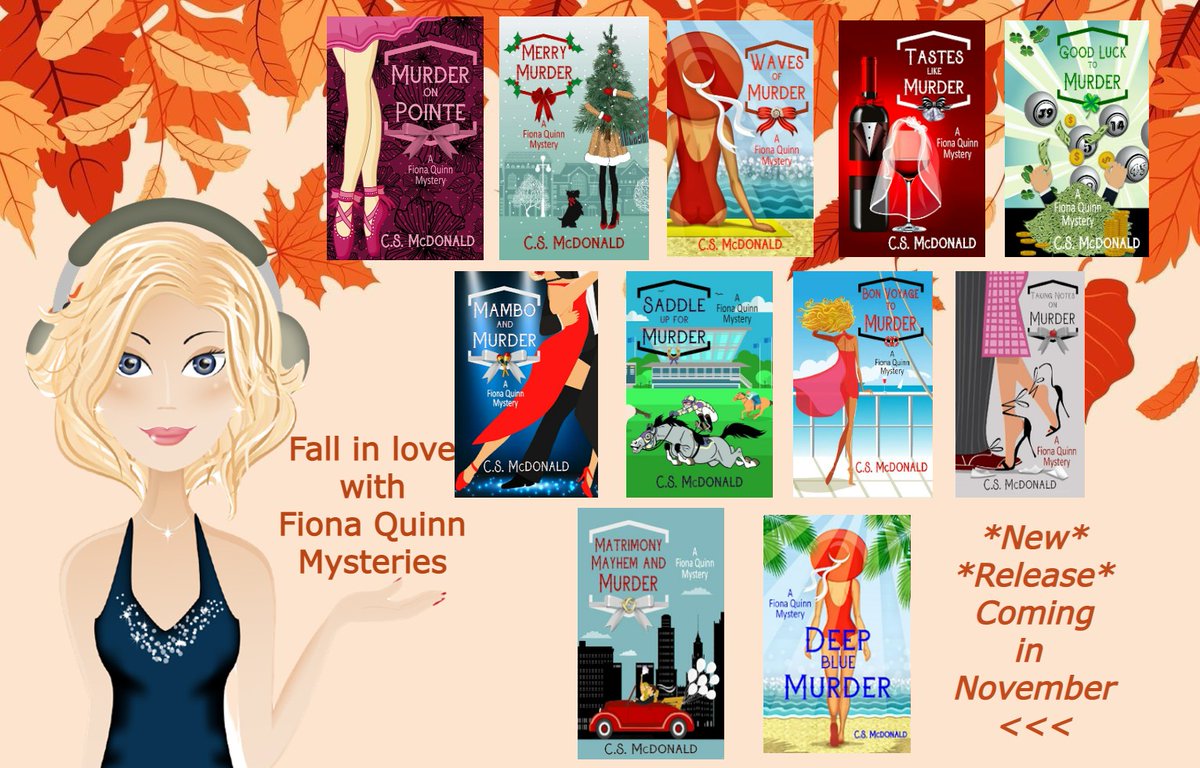 Long commute or just relaxing in a cozy chair with a cuppa #FionaQuinnMysteries will keep you listening to fun #whodunits! Find all TEN books on #Audible > adbl.co/2u7S59l