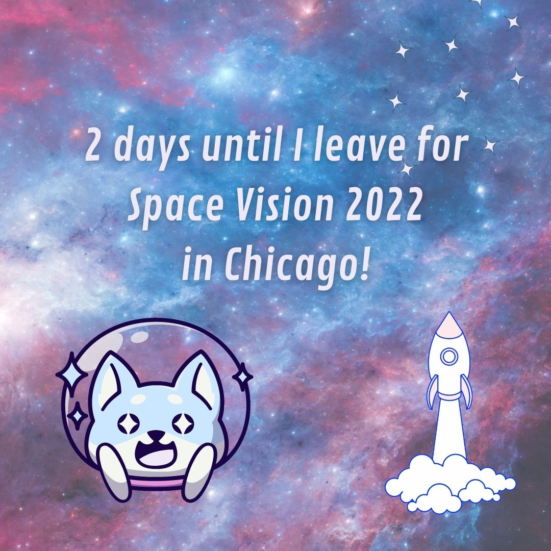 brookeofstars's tweet photo. Good morning! I'm so excited for this conference! ๐
Will I see anyone else there?
#brookofstars #spacevision #space https://t.co/jyoIhiPZH8