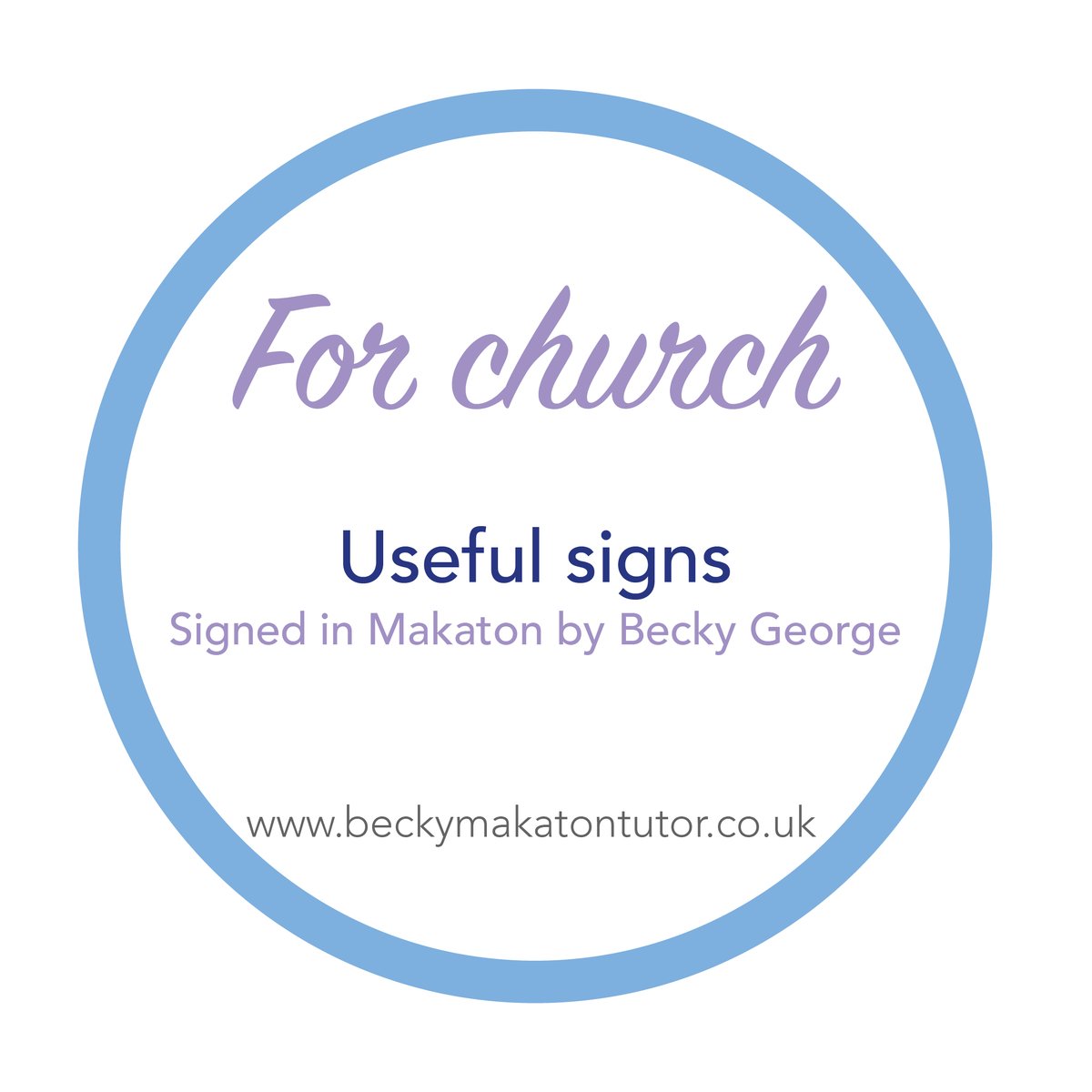 Useful Makaton signs for church services and groups have been added to my YouTube channel.

I've made a playlist with them so far

youtube.com/c/BeckyMakaton…

Signs include - faith, hope, bible, praise, grace, resurrection, trinity, glory and more!

#makaton #makatonforchurches