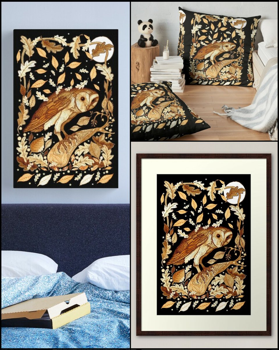 Swiss on Twitter "RT nocturne_design 'Medieval Barn Owl' on 