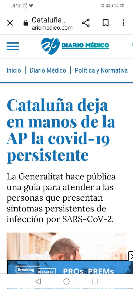 defensanitatBV's tweet photo. La política a hores d'ara de la Conselleria de Sanitat envers el Covid Persistent es deixar l'actuació, mitjançant una guia mèdica, en mans de l'Atenció Primària.
Si aquesta no es dota de més personal l'aplicació serà inviable i els pacients seguiran patint.
#Covid19Persistent https://t.co/mbOvyXYVQP