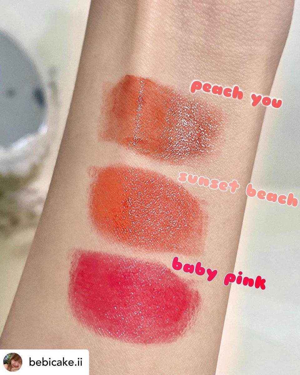 BabyGirlTH_'s tweet photo. สีสวยขนาดนี้ไหวแน่นะวิ🥹
ผงสี+สารสกัด Organic จาก USA🇺🇸 #แต่งหน้า #รีวิว #ของดีบอกต่อ #รีวิวเซเว่น #ลิป https://t.co/yVNl99p6yg