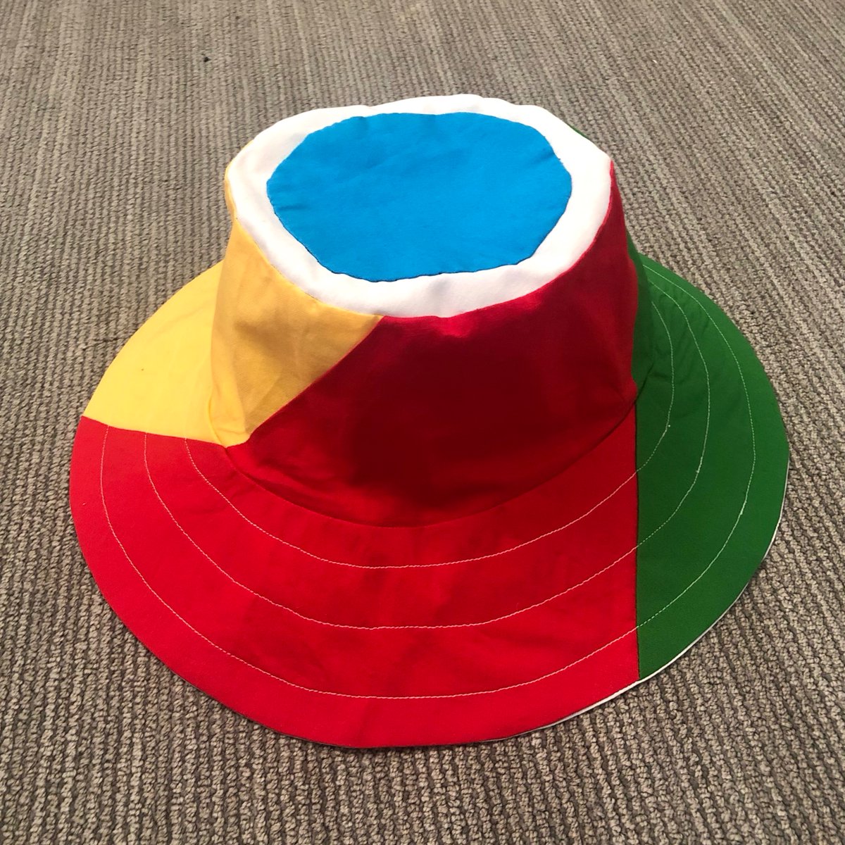 I should not be trusted with a sewing machine. One intrusive thought and now I have a <a href="/googlechrome/">Chrome</a> bucket hat.